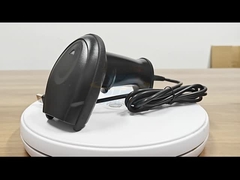 स्वचालित स्कैन हैंडहेल्ड 2डी क्यूआर कोड रीडर पीओएस टर्मिनल 2.4जी वायरलेस बारकोड स्कैनर