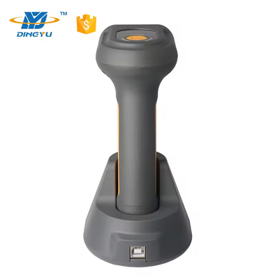 IP65 1D 2D QR कोड औद्योगिक ग्रेड वायरलेस बारकोड स्कैनर हाई स्पीड 65CM/S DS6530B-2D