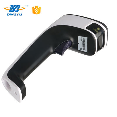 ब्लूटूथ 2D हैंडहेल्ड बारकोड स्कैनर 25CM/S डिकोडिंग स्पीड 2.4G USB केबल के साथ