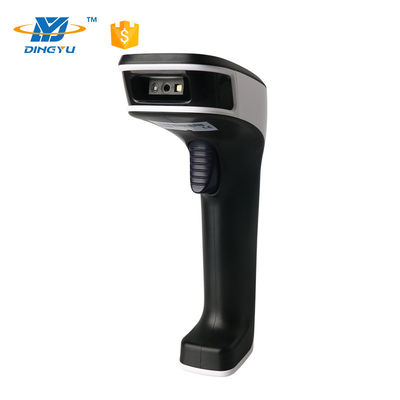 ब्लूटूथ 2D हैंडहेल्ड बारकोड स्कैनर 25CM/S डिकोडिंग स्पीड 2.4G USB केबल के साथ