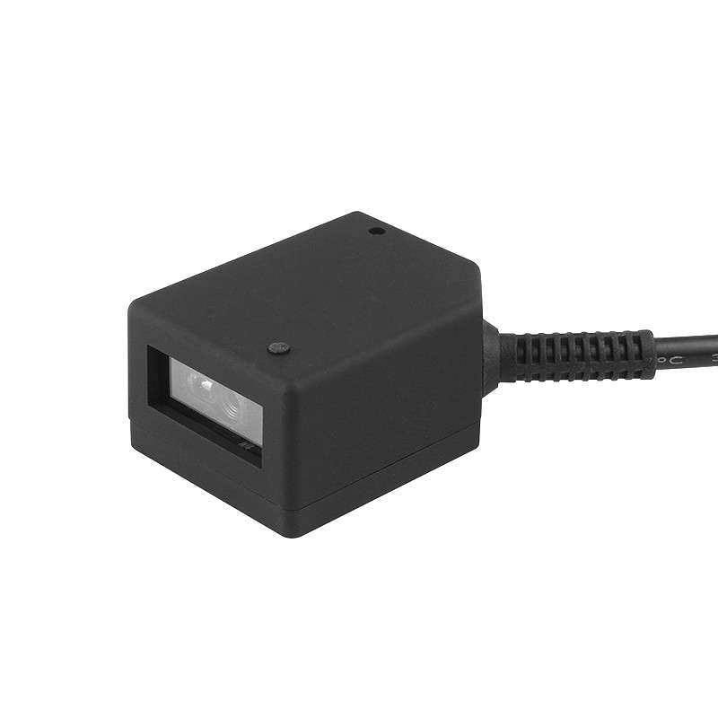 2 डी एम्बेडेड इंडस्ट्रियल फिक्स्ड बारकोड स्कैनर USB/DB9 इंटरफेस के साथ ऑटोमेशन सिस्टम के लिए टिकाऊ