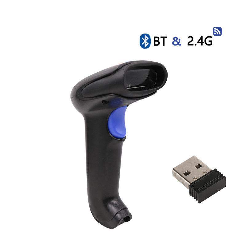 क्विक स्कैन वायरलेस USB ब्लूटूथ स्कैनर 2.4G 2D CMOS स्कैन लॉन्ग वर्किंग टाइम